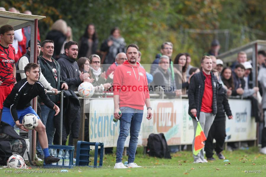 Sportgelände, Gemünden am Main, 20.10.2024, sport, action, Fussball, BFV, 15. Spieltag, Kreisliga Würzburg Gr. 2, FVH, FVGS, FV 05 Helmstadt, FV Gemünden/Seifriedsburg - Bild-ID: 2447218