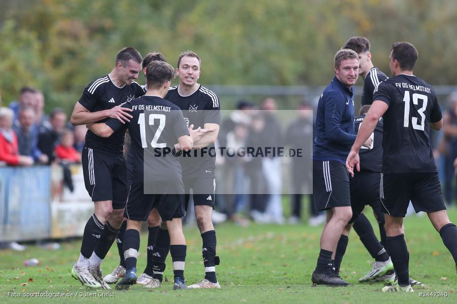 Sportgelände, Gemünden am Main, 20.10.2024, sport, action, Fussball, BFV, 15. Spieltag, Kreisliga Würzburg Gr. 2, FVH, FVGS, FV 05 Helmstadt, FV Gemünden/Seifriedsburg - Bild-ID: 2447240