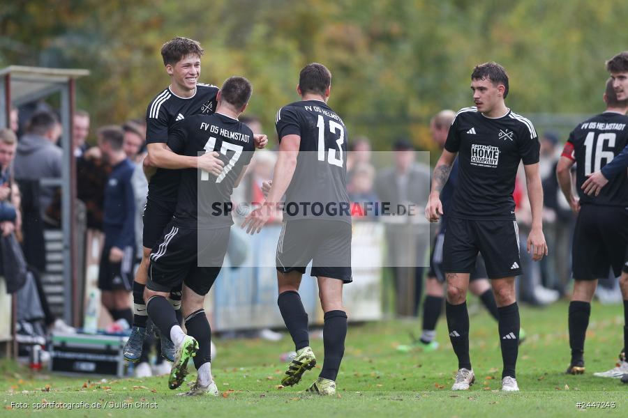 Sportgelände, Gemünden am Main, 20.10.2024, sport, action, Fussball, BFV, 15. Spieltag, Kreisliga Würzburg Gr. 2, FVH, FVGS, FV 05 Helmstadt, FV Gemünden/Seifriedsburg - Bild-ID: 2447243