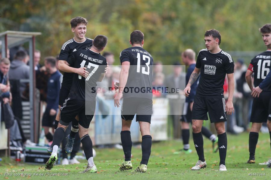 Sportgelände, Gemünden am Main, 20.10.2024, sport, action, Fussball, BFV, 15. Spieltag, Kreisliga Würzburg Gr. 2, FVH, FVGS, FV 05 Helmstadt, FV Gemünden/Seifriedsburg - Bild-ID: 2447244