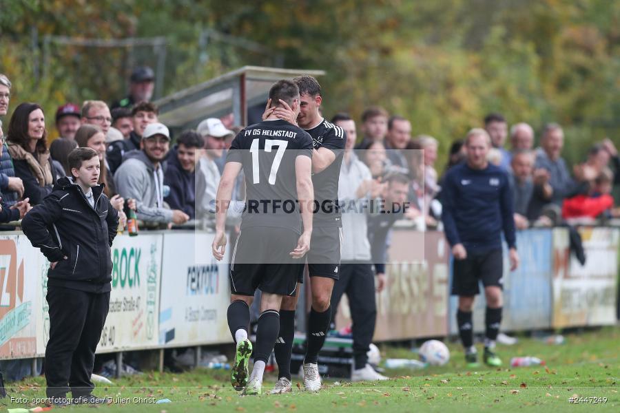 Sportgelände, Gemünden am Main, 20.10.2024, sport, action, Fussball, BFV, 15. Spieltag, Kreisliga Würzburg Gr. 2, FVH, FVGS, FV 05 Helmstadt, FV Gemünden/Seifriedsburg - Bild-ID: 2447249