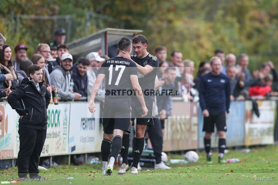Sportgelände, Gemünden am Main, 20.10.2024, sport, action, Fussball, BFV, 15. Spieltag, Kreisliga Würzburg Gr. 2, FVH, FVGS, FV 05 Helmstadt, FV Gemünden/Seifriedsburg - Bild-ID: 2447250