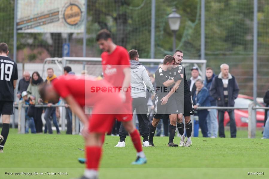 Sportgelände, Gemünden am Main, 20.10.2024, sport, action, Fussball, BFV, 15. Spieltag, Kreisliga Würzburg Gr. 2, FVH, FVGS, FV 05 Helmstadt, FV Gemünden/Seifriedsburg - Bild-ID: 2447261