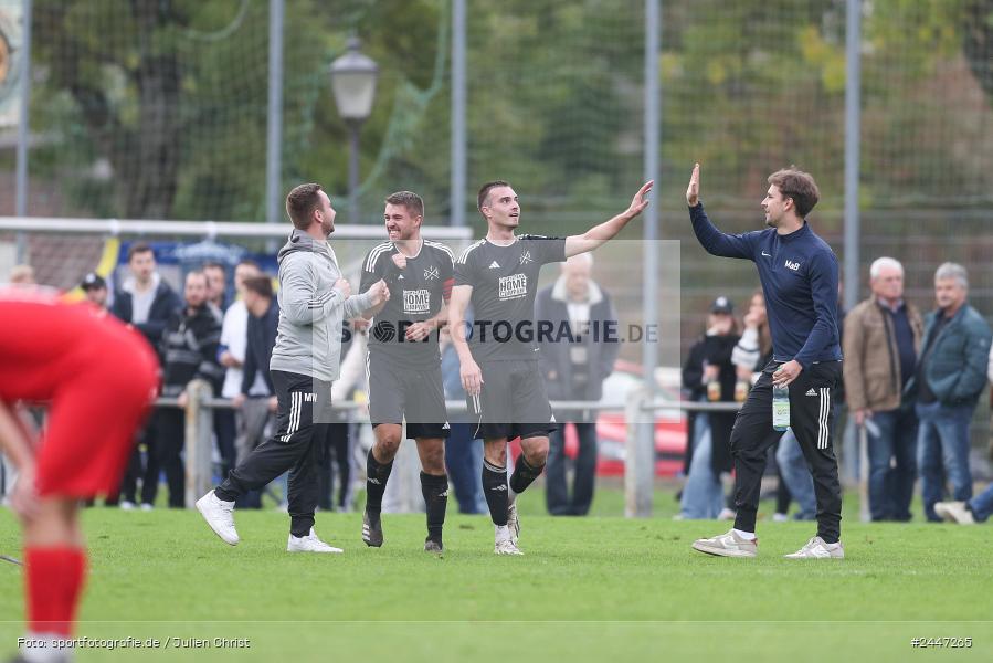 Sportgelände, Gemünden am Main, 20.10.2024, sport, action, Fussball, BFV, 15. Spieltag, Kreisliga Würzburg Gr. 2, FVH, FVGS, FV 05 Helmstadt, FV Gemünden/Seifriedsburg - Bild-ID: 2447265