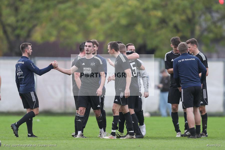 Sportgelände, Gemünden am Main, 20.10.2024, sport, action, Fussball, BFV, 15. Spieltag, Kreisliga Würzburg Gr. 2, FVH, FVGS, FV 05 Helmstadt, FV Gemünden/Seifriedsburg - Bild-ID: 2447270
