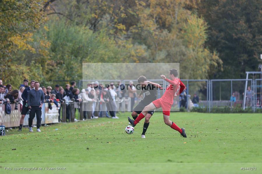 Sportgelände, Gemünden am Main, 20.10.2024, sport, action, Fussball, BFV, 15. Spieltag, Kreisliga Würzburg Gr. 2, FVH, FVGS, FV 05 Helmstadt, FV Gemünden/Seifriedsburg - Bild-ID: 2447272