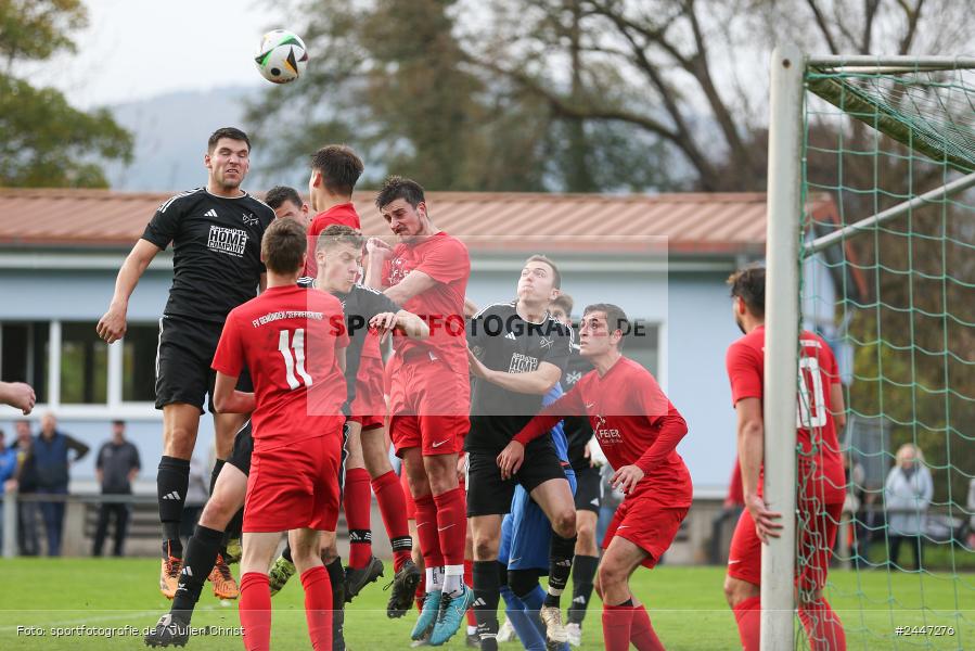 Sportgelände, Gemünden am Main, 20.10.2024, sport, action, Fussball, BFV, 15. Spieltag, Kreisliga Würzburg Gr. 2, FVH, FVGS, FV 05 Helmstadt, FV Gemünden/Seifriedsburg - Bild-ID: 2447276