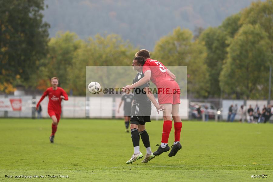 Sportgelände, Gemünden am Main, 20.10.2024, sport, action, Fussball, BFV, 15. Spieltag, Kreisliga Würzburg Gr. 2, FVH, FVGS, FV 05 Helmstadt, FV Gemünden/Seifriedsburg - Bild-ID: 2447277