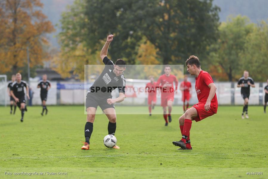 Sportgelände, Gemünden am Main, 20.10.2024, sport, action, Fussball, BFV, 15. Spieltag, Kreisliga Würzburg Gr. 2, FVH, FVGS, FV 05 Helmstadt, FV Gemünden/Seifriedsburg - Bild-ID: 2447281
