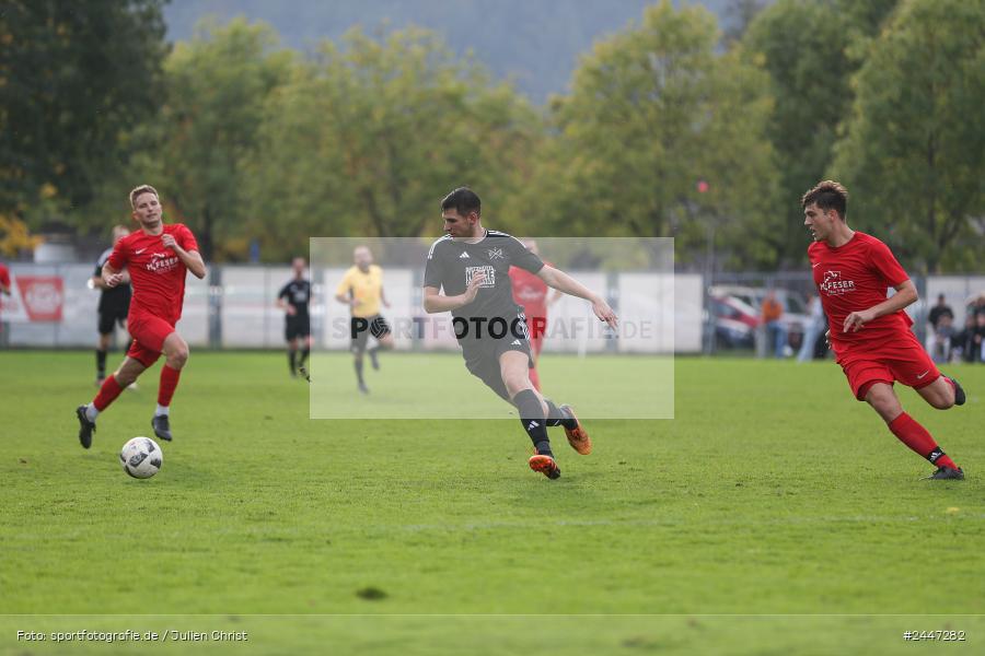 Sportgelände, Gemünden am Main, 20.10.2024, sport, action, Fussball, BFV, 15. Spieltag, Kreisliga Würzburg Gr. 2, FVH, FVGS, FV 05 Helmstadt, FV Gemünden/Seifriedsburg - Bild-ID: 2447282