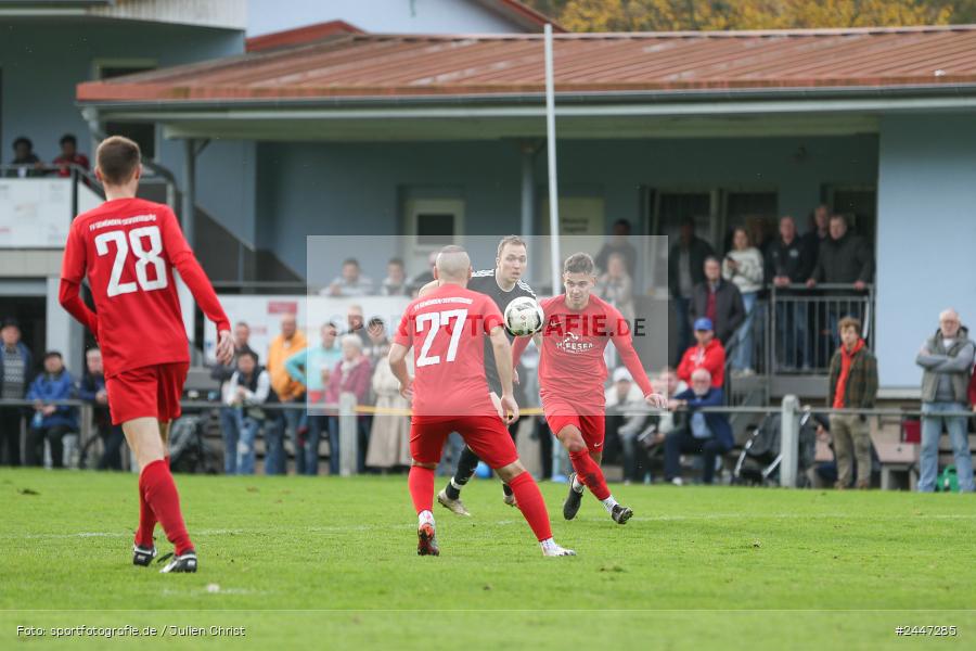 Sportgelände, Gemünden am Main, 20.10.2024, sport, action, Fussball, BFV, 15. Spieltag, Kreisliga Würzburg Gr. 2, FVH, FVGS, FV 05 Helmstadt, FV Gemünden/Seifriedsburg - Bild-ID: 2447285