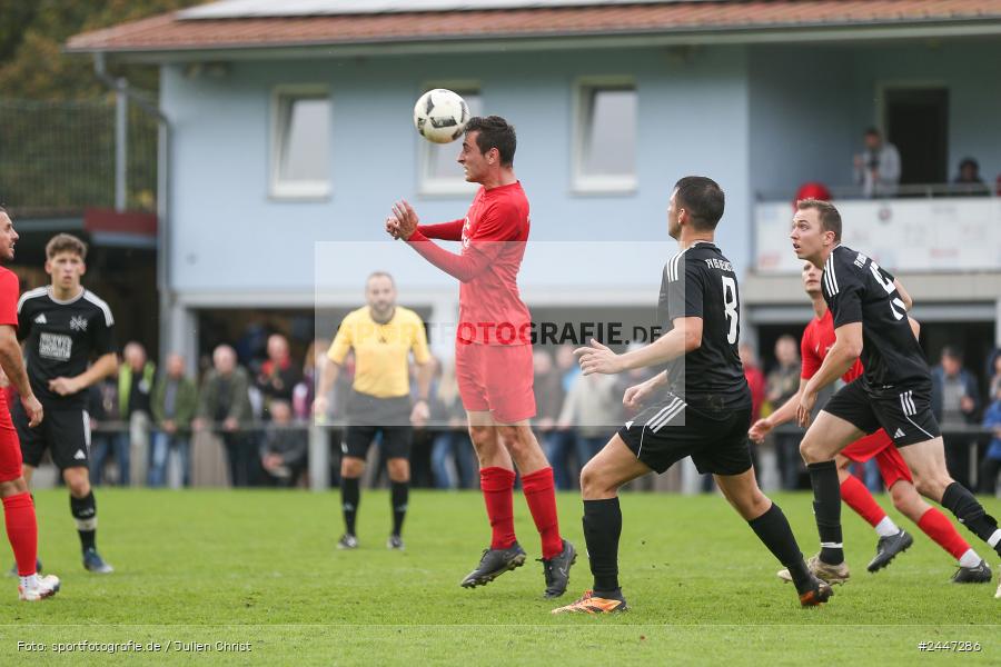 Sportgelände, Gemünden am Main, 20.10.2024, sport, action, Fussball, BFV, 15. Spieltag, Kreisliga Würzburg Gr. 2, FVH, FVGS, FV 05 Helmstadt, FV Gemünden/Seifriedsburg - Bild-ID: 2447286