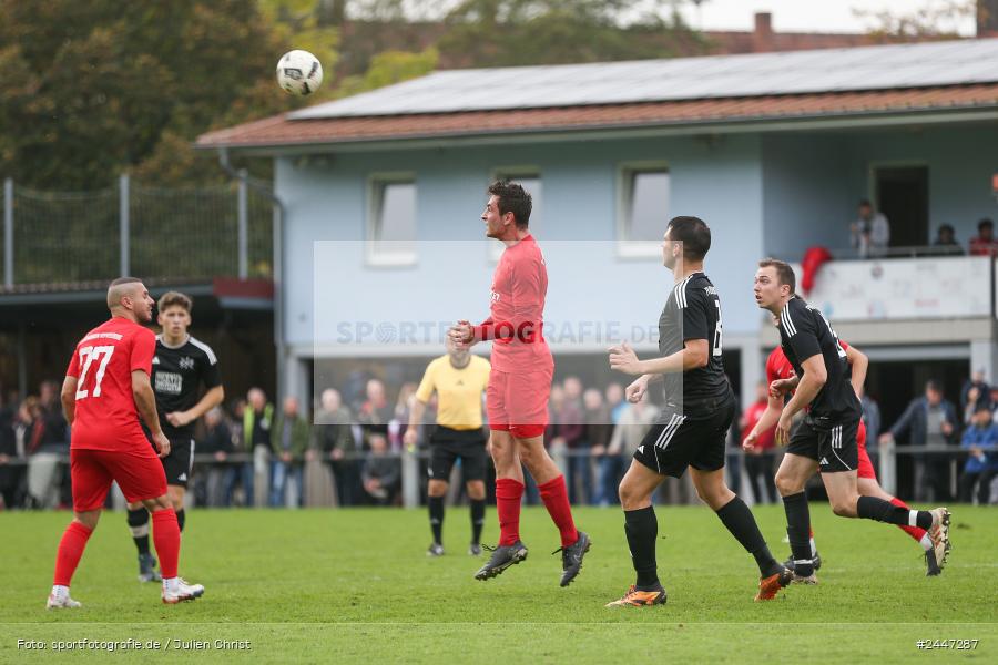 Sportgelände, Gemünden am Main, 20.10.2024, sport, action, Fussball, BFV, 15. Spieltag, Kreisliga Würzburg Gr. 2, FVH, FVGS, FV 05 Helmstadt, FV Gemünden/Seifriedsburg - Bild-ID: 2447287