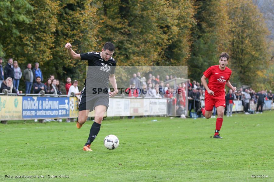 Sportgelände, Gemünden am Main, 20.10.2024, sport, action, Fussball, BFV, 15. Spieltag, Kreisliga Würzburg Gr. 2, FVH, FVGS, FV 05 Helmstadt, FV Gemünden/Seifriedsburg - Bild-ID: 2447294