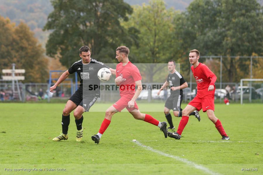Sportgelände, Gemünden am Main, 20.10.2024, sport, action, Fussball, BFV, 15. Spieltag, Kreisliga Würzburg Gr. 2, FVH, FVGS, FV 05 Helmstadt, FV Gemünden/Seifriedsburg - Bild-ID: 2447298