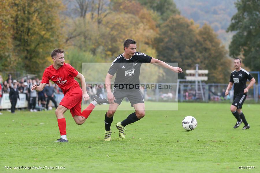 Sportgelände, Gemünden am Main, 20.10.2024, sport, action, Fussball, BFV, 15. Spieltag, Kreisliga Würzburg Gr. 2, FVH, FVGS, FV 05 Helmstadt, FV Gemünden/Seifriedsburg - Bild-ID: 2447299