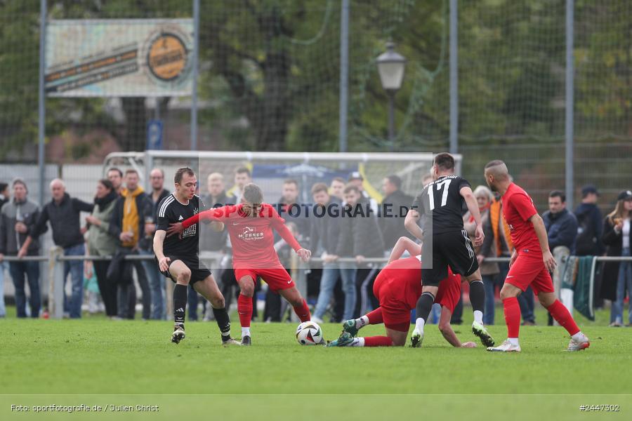 Sportgelände, Gemünden am Main, 20.10.2024, sport, action, Fussball, BFV, 15. Spieltag, Kreisliga Würzburg Gr. 2, FVH, FVGS, FV 05 Helmstadt, FV Gemünden/Seifriedsburg - Bild-ID: 2447302