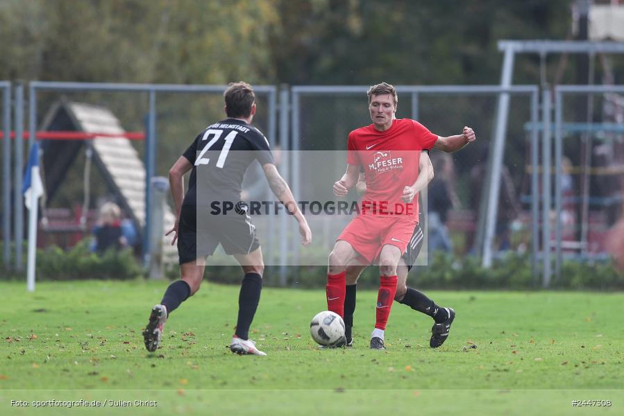 Sportgelände, Gemünden am Main, 20.10.2024, sport, action, Fussball, BFV, 15. Spieltag, Kreisliga Würzburg Gr. 2, FVH, FVGS, FV 05 Helmstadt, FV Gemünden/Seifriedsburg - Bild-ID: 2447308