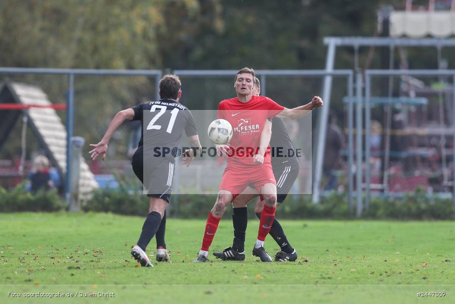 Sportgelände, Gemünden am Main, 20.10.2024, sport, action, Fussball, BFV, 15. Spieltag, Kreisliga Würzburg Gr. 2, FVH, FVGS, FV 05 Helmstadt, FV Gemünden/Seifriedsburg - Bild-ID: 2447309