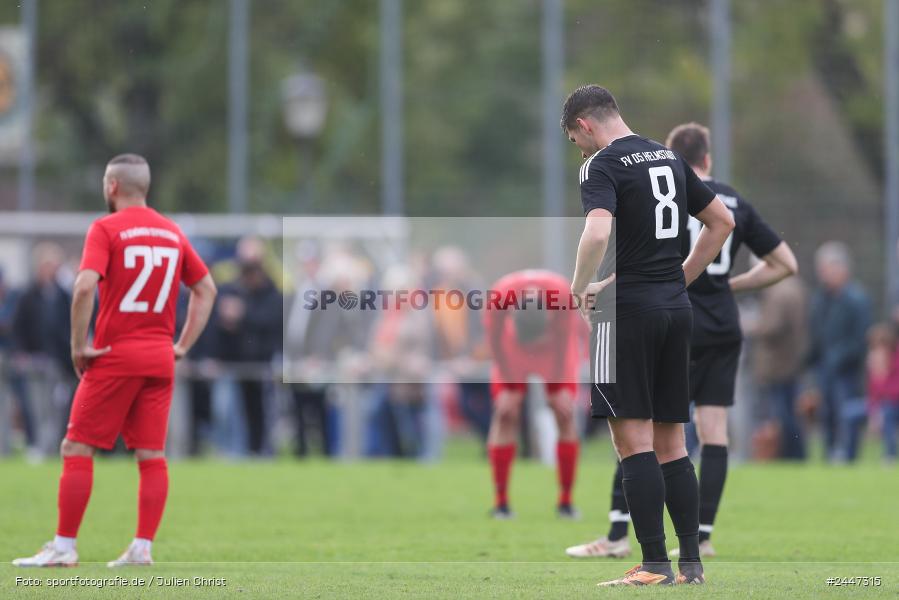 Sportgelände, Gemünden am Main, 20.10.2024, sport, action, Fussball, BFV, 15. Spieltag, Kreisliga Würzburg Gr. 2, FVH, FVGS, FV 05 Helmstadt, FV Gemünden/Seifriedsburg - Bild-ID: 2447315