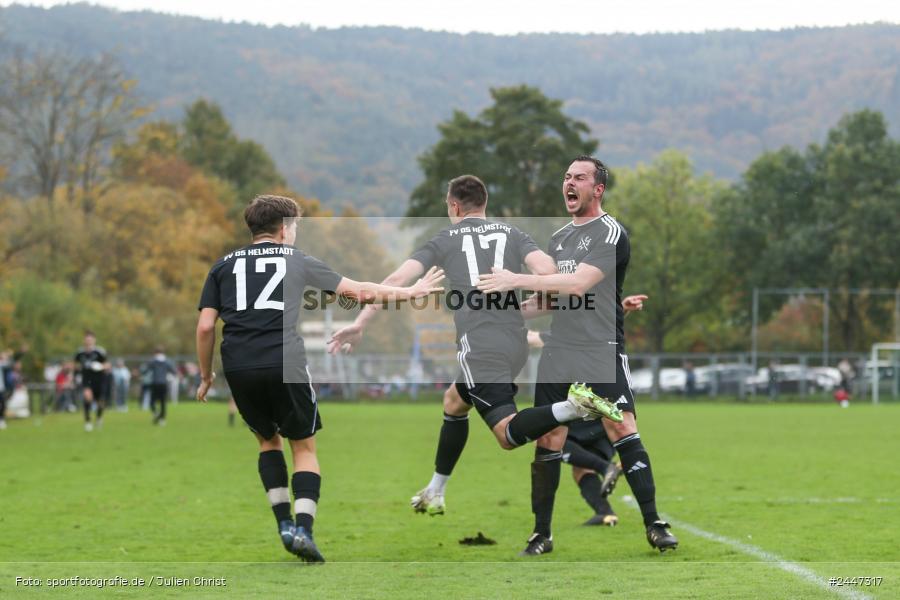 Sportgelände, Gemünden am Main, 20.10.2024, sport, action, Fussball, BFV, 15. Spieltag, Kreisliga Würzburg Gr. 2, FVH, FVGS, FV 05 Helmstadt, FV Gemünden/Seifriedsburg - Bild-ID: 2447317