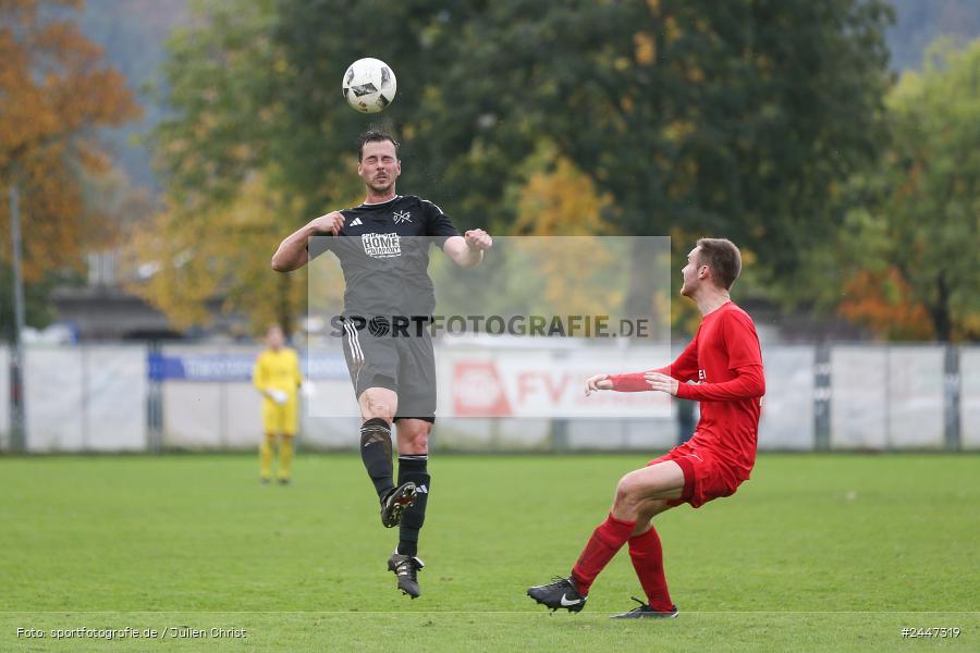Sportgelände, Gemünden am Main, 20.10.2024, sport, action, Fussball, BFV, 15. Spieltag, Kreisliga Würzburg Gr. 2, FVH, FVGS, FV 05 Helmstadt, FV Gemünden/Seifriedsburg - Bild-ID: 2447319