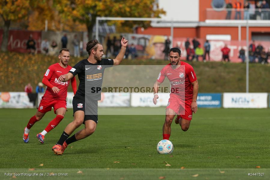 NGN-Arena, Aubstadt, 19.10.2024, sport, action, Fussball, BFV, 15. Spieltag, Regionalliga Bayern, HAN, AUB, SpVgg Hankofen-Hailing, TSV Aubstadt - Bild-ID: 2447527