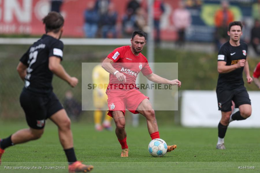 NGN-Arena, Aubstadt, 19.10.2024, sport, action, Fussball, BFV, 15. Spieltag, Regionalliga Bayern, HAN, AUB, SpVgg Hankofen-Hailing, TSV Aubstadt - Bild-ID: 2447688