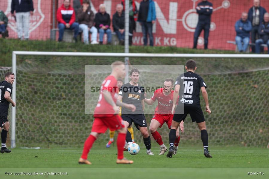 NGN-Arena, Aubstadt, 19.10.2024, sport, action, Fussball, BFV, 15. Spieltag, Regionalliga Bayern, HAN, AUB, SpVgg Hankofen-Hailing, TSV Aubstadt - Bild-ID: 2447710 NGN-Arena, Aubstadt, 19.10.2024, sport, action, Fussball, BFV, 15. Spieltag, Regionalliga Bayern, HAN, AUB, SpVgg Hankofen-Hailing, TSV Aubstadt - Bild-ID: 2447710