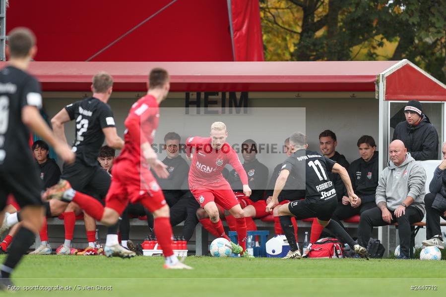 NGN-Arena, Aubstadt, 19.10.2024, sport, action, Fussball, BFV, 15. Spieltag, Regionalliga Bayern, HAN, AUB, SpVgg Hankofen-Hailing, TSV Aubstadt - Bild-ID: 2447712