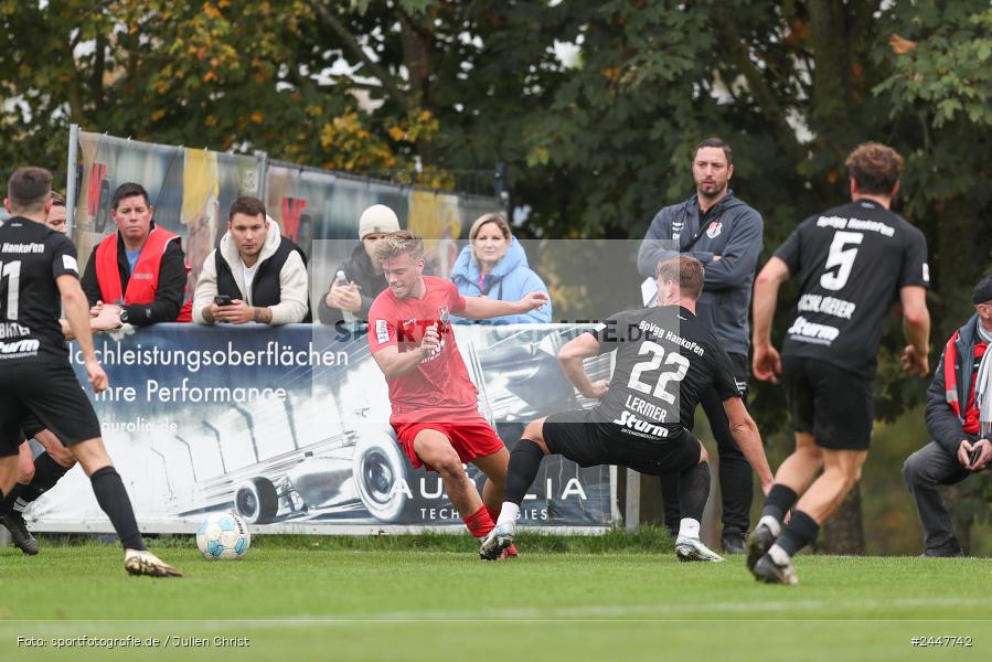 NGN-Arena, Aubstadt, 19.10.2024, sport, action, Fussball, BFV, 15. Spieltag, Regionalliga Bayern, HAN, AUB, SpVgg Hankofen-Hailing, TSV Aubstadt - Bild-ID: 2447742
