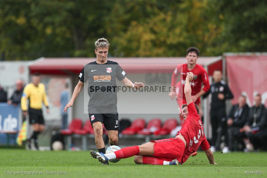 NGN-Arena, Aubstadt, 19.10.2024, sport, action, Fussball, BFV, 15. Spieltag, Regionalliga Bayern, HAN, AUB, SpVgg Hankofen-Hailing, TSV Aubstadt - Bild-ID: 2447822