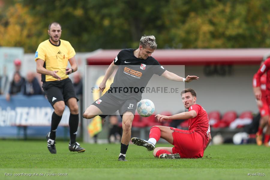 NGN-Arena, Aubstadt, 19.10.2024, sport, action, Fussball, BFV, 15. Spieltag, Regionalliga Bayern, HAN, AUB, SpVgg Hankofen-Hailing, TSV Aubstadt - Bild-ID: 2447826