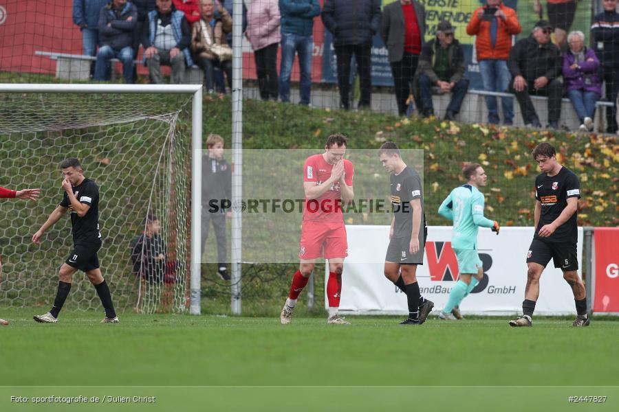 NGN-Arena, Aubstadt, 19.10.2024, sport, action, Fussball, BFV, 15. Spieltag, Regionalliga Bayern, HAN, AUB, SpVgg Hankofen-Hailing, TSV Aubstadt - Bild-ID: 2447827