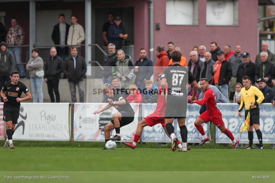NGN-Arena, Aubstadt, 19.10.2024, sport, action, Fussball, BFV, 15. Spieltag, Regionalliga Bayern, HAN, AUB, SpVgg Hankofen-Hailing, TSV Aubstadt - Bild-ID: 2447829