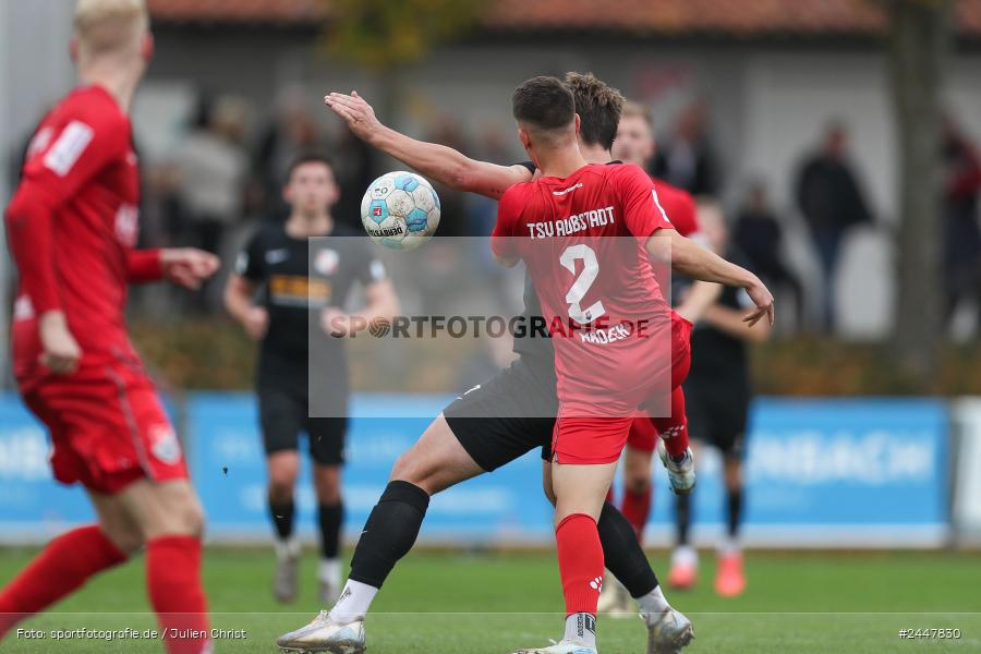 NGN-Arena, Aubstadt, 19.10.2024, sport, action, Fussball, BFV, 15. Spieltag, Regionalliga Bayern, HAN, AUB, SpVgg Hankofen-Hailing, TSV Aubstadt - Bild-ID: 2447830