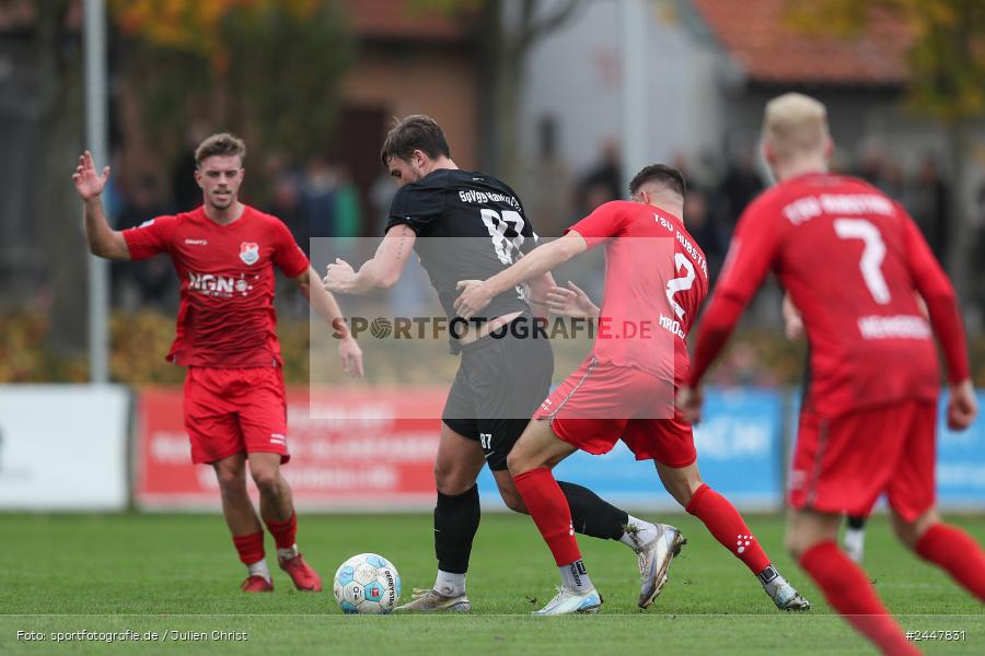 NGN-Arena, Aubstadt, 19.10.2024, sport, action, Fussball, BFV, 15. Spieltag, Regionalliga Bayern, HAN, AUB, SpVgg Hankofen-Hailing, TSV Aubstadt - Bild-ID: 2447831