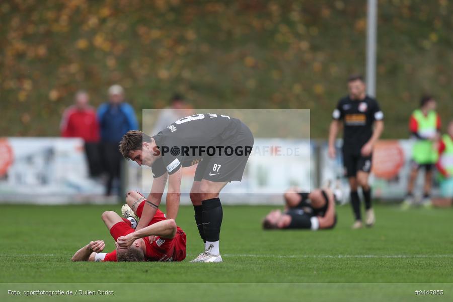 NGN-Arena, Aubstadt, 19.10.2024, sport, action, Fussball, BFV, 15. Spieltag, Regionalliga Bayern, HAN, AUB, SpVgg Hankofen-Hailing, TSV Aubstadt - Bild-ID: 2447853