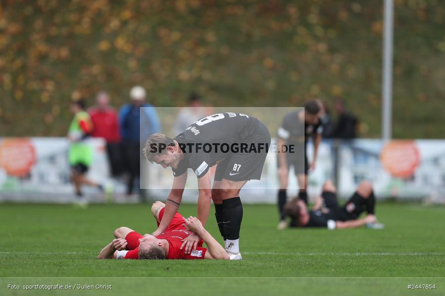 NGN-Arena, Aubstadt, 19.10.2024, sport, action, Fussball, BFV, 15. Spieltag, Regionalliga Bayern, HAN, AUB, SpVgg Hankofen-Hailing, TSV Aubstadt - Bild-ID: 2447854
