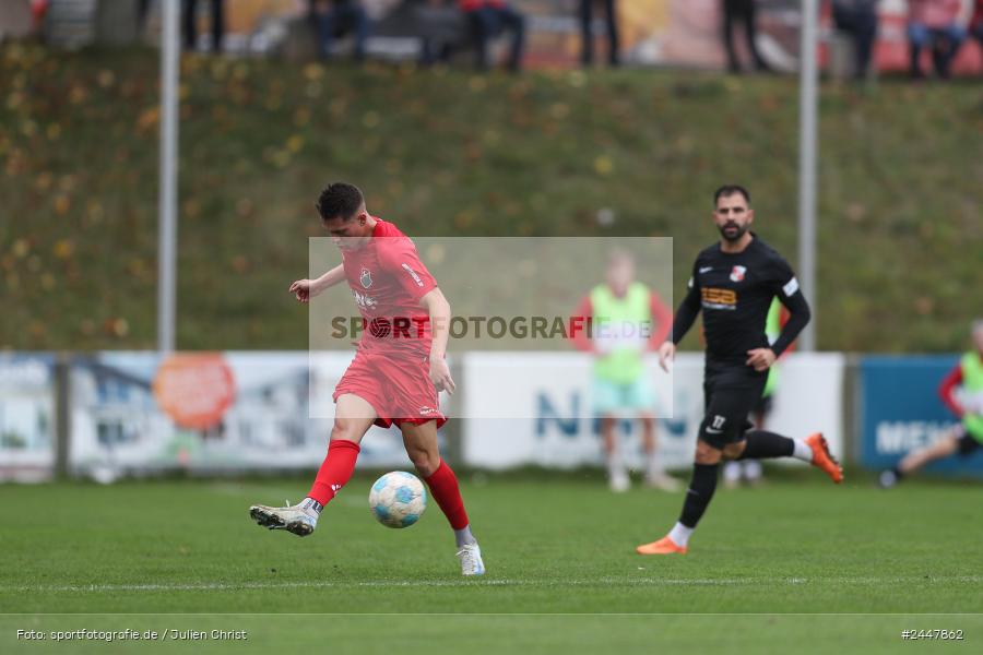 NGN-Arena, Aubstadt, 19.10.2024, sport, action, Fussball, BFV, 15. Spieltag, Regionalliga Bayern, HAN, AUB, SpVgg Hankofen-Hailing, TSV Aubstadt - Bild-ID: 2447862