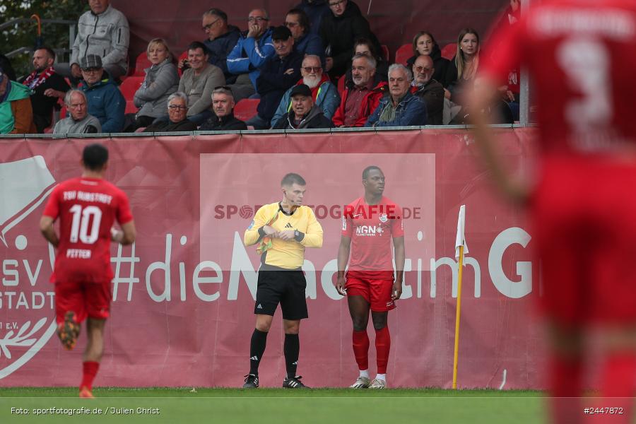 NGN-Arena, Aubstadt, 19.10.2024, sport, action, Fussball, BFV, 15. Spieltag, Regionalliga Bayern, HAN, AUB, SpVgg Hankofen-Hailing, TSV Aubstadt - Bild-ID: 2447872
