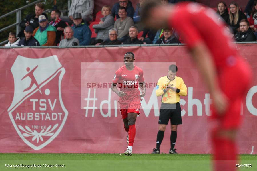 NGN-Arena, Aubstadt, 19.10.2024, sport, action, Fussball, BFV, 15. Spieltag, Regionalliga Bayern, HAN, AUB, SpVgg Hankofen-Hailing, TSV Aubstadt - Bild-ID: 2447875