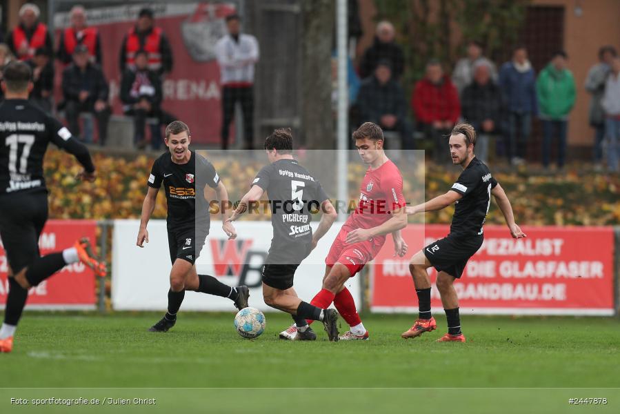 NGN-Arena, Aubstadt, 19.10.2024, sport, action, Fussball, BFV, 15. Spieltag, Regionalliga Bayern, HAN, AUB, SpVgg Hankofen-Hailing, TSV Aubstadt - Bild-ID: 2447878