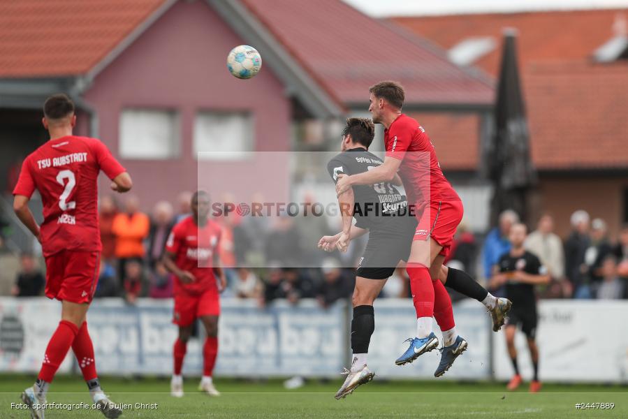 NGN-Arena, Aubstadt, 19.10.2024, sport, action, Fussball, BFV, 15. Spieltag, Regionalliga Bayern, HAN, AUB, SpVgg Hankofen-Hailing, TSV Aubstadt - Bild-ID: 2447889