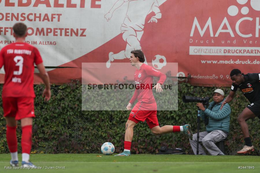 NGN-Arena, Aubstadt, 19.10.2024, sport, action, Fussball, BFV, 15. Spieltag, Regionalliga Bayern, HAN, AUB, SpVgg Hankofen-Hailing, TSV Aubstadt - Bild-ID: 2447895