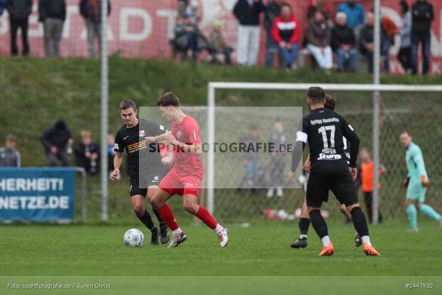 NGN-Arena, Aubstadt, 19.10.2024, sport, action, Fussball, BFV, 15. Spieltag, Regionalliga Bayern, HAN, AUB, SpVgg Hankofen-Hailing, TSV Aubstadt - Bild-ID: 2447920