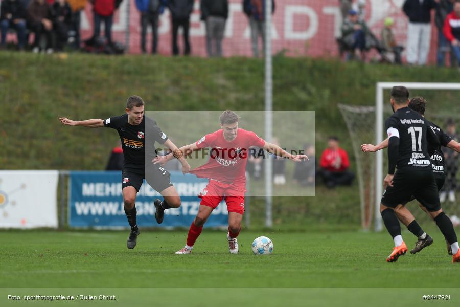NGN-Arena, Aubstadt, 19.10.2024, sport, action, Fussball, BFV, 15. Spieltag, Regionalliga Bayern, HAN, AUB, SpVgg Hankofen-Hailing, TSV Aubstadt - Bild-ID: 2447921