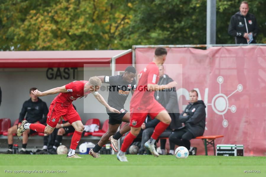 NGN-Arena, Aubstadt, 19.10.2024, sport, action, Fussball, BFV, 15. Spieltag, Regionalliga Bayern, HAN, AUB, SpVgg Hankofen-Hailing, TSV Aubstadt - Bild-ID: 2447926