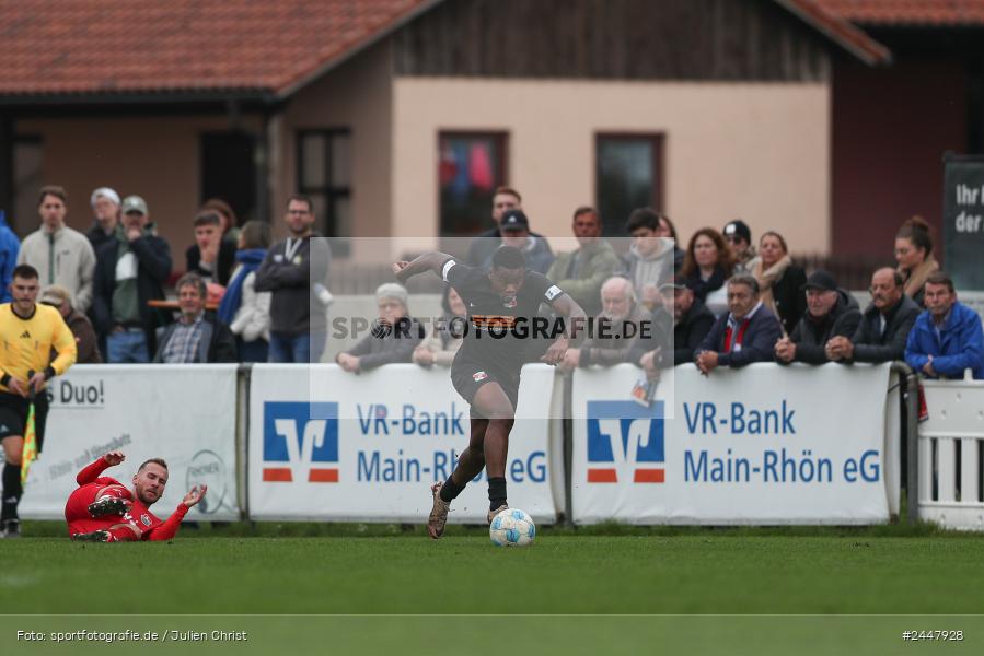 NGN-Arena, Aubstadt, 19.10.2024, sport, action, Fussball, BFV, 15. Spieltag, Regionalliga Bayern, HAN, AUB, SpVgg Hankofen-Hailing, TSV Aubstadt - Bild-ID: 2447928
