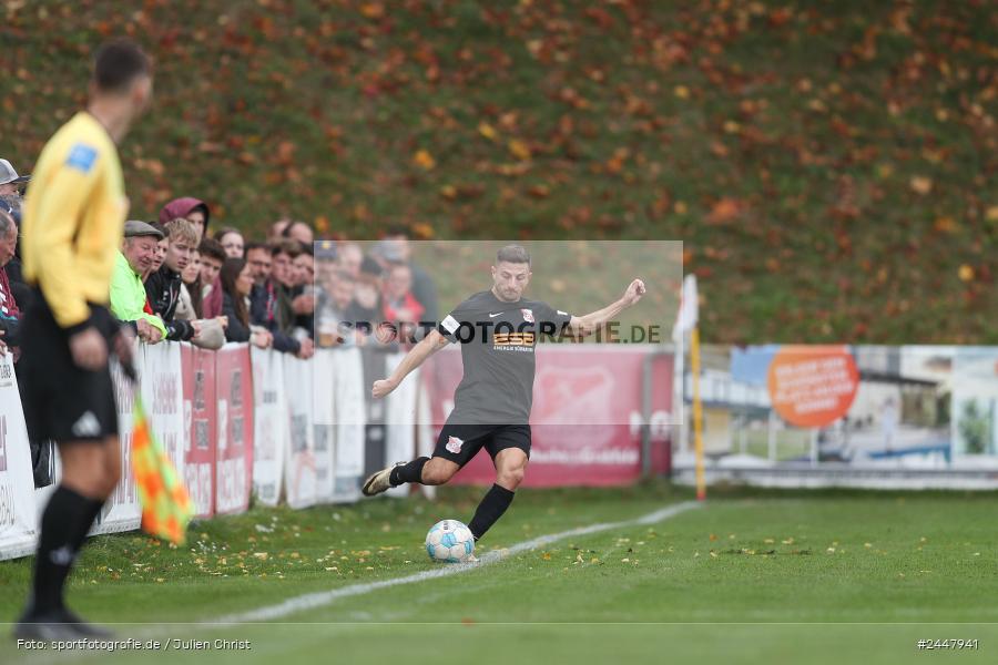 NGN-Arena, Aubstadt, 19.10.2024, sport, action, Fussball, BFV, 15. Spieltag, Regionalliga Bayern, HAN, AUB, SpVgg Hankofen-Hailing, TSV Aubstadt - Bild-ID: 2447941